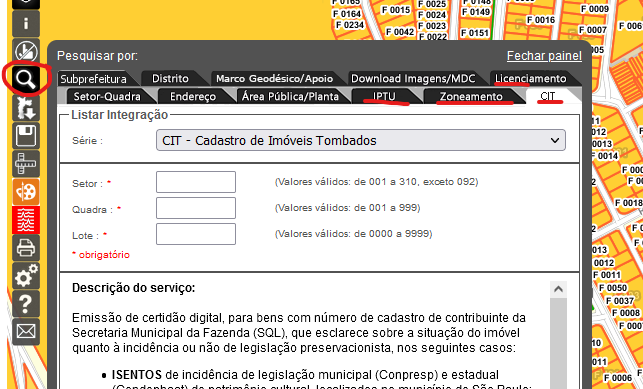 Busca outros dados