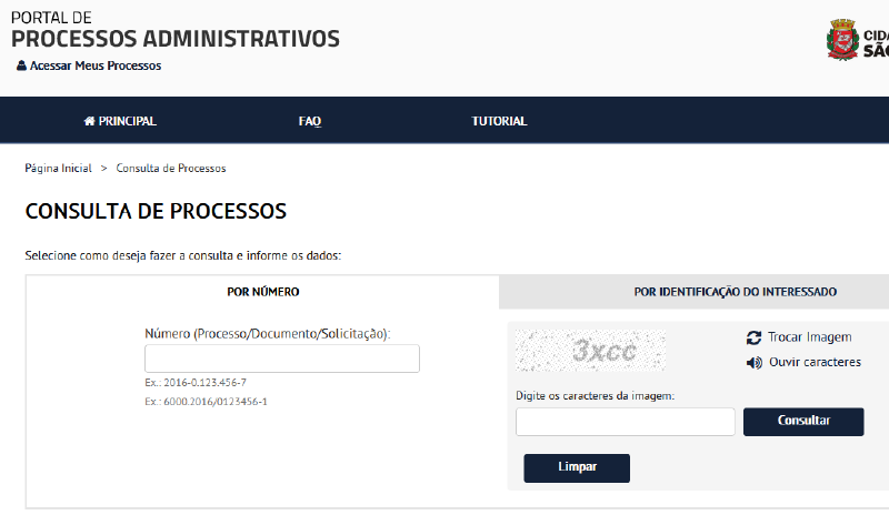 Busca processos