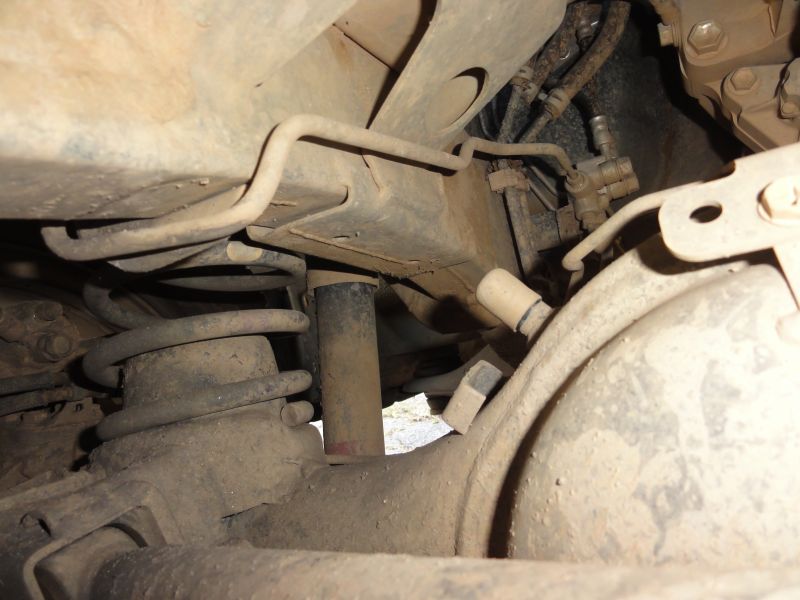 Original breather from the front differential.