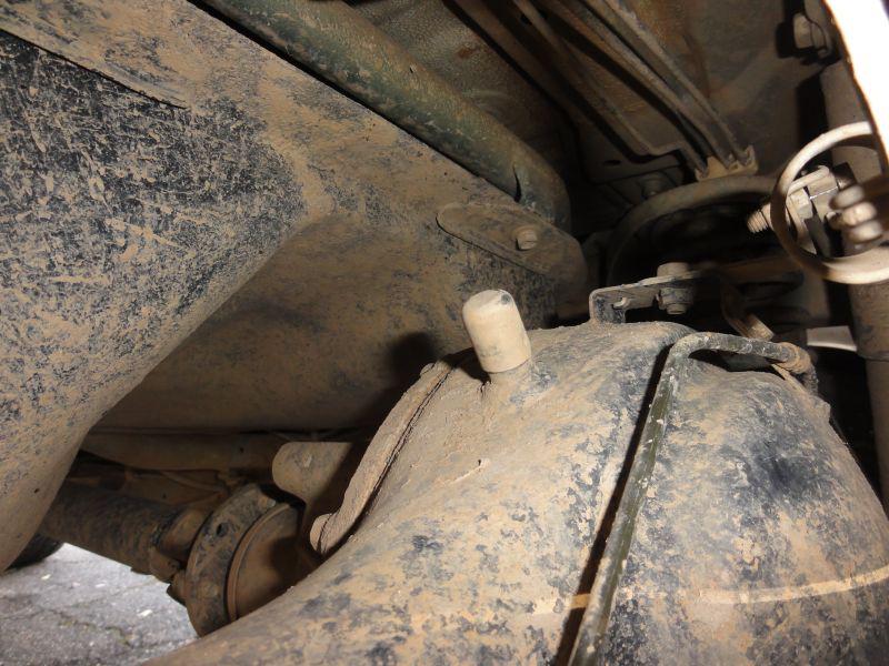 Original breather from the rear differential.