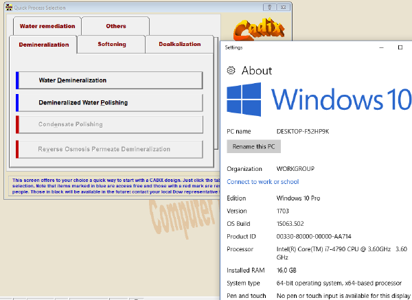 Instalar o DOW CADIX no Windows 10