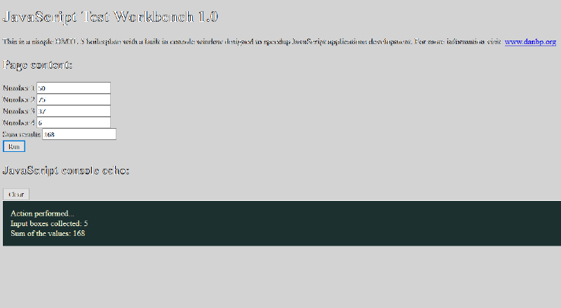 JS Workbench Image