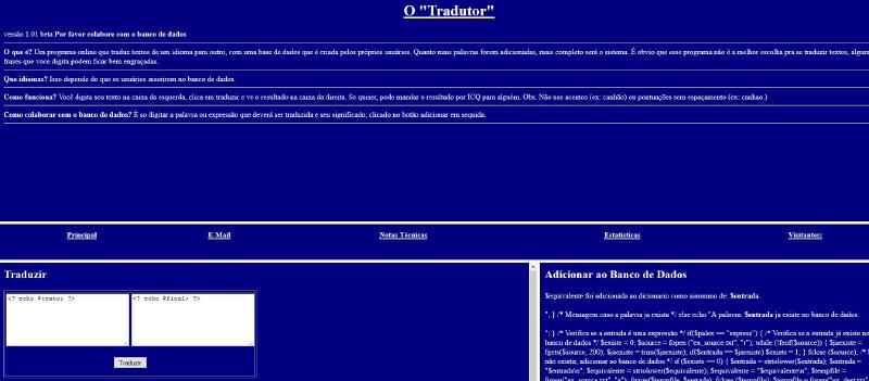 o “Tradutor”