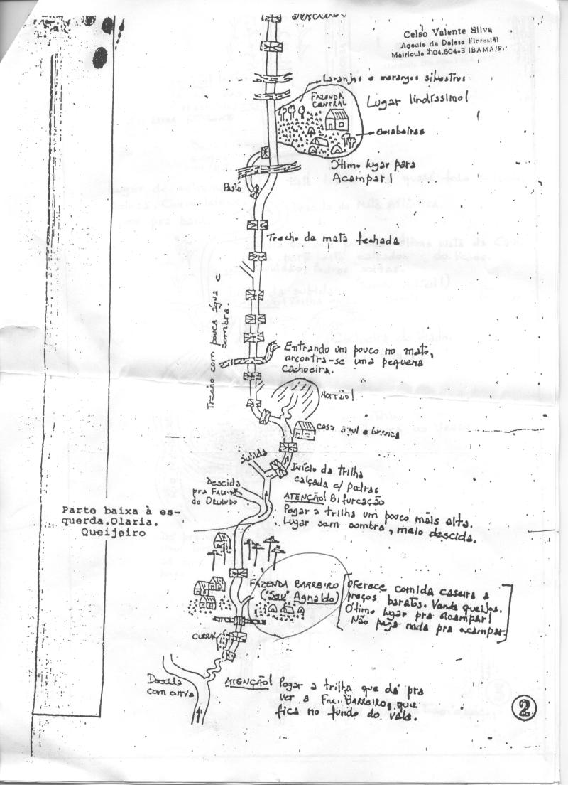 Mapa Trilha do Ouro - 2 de 4