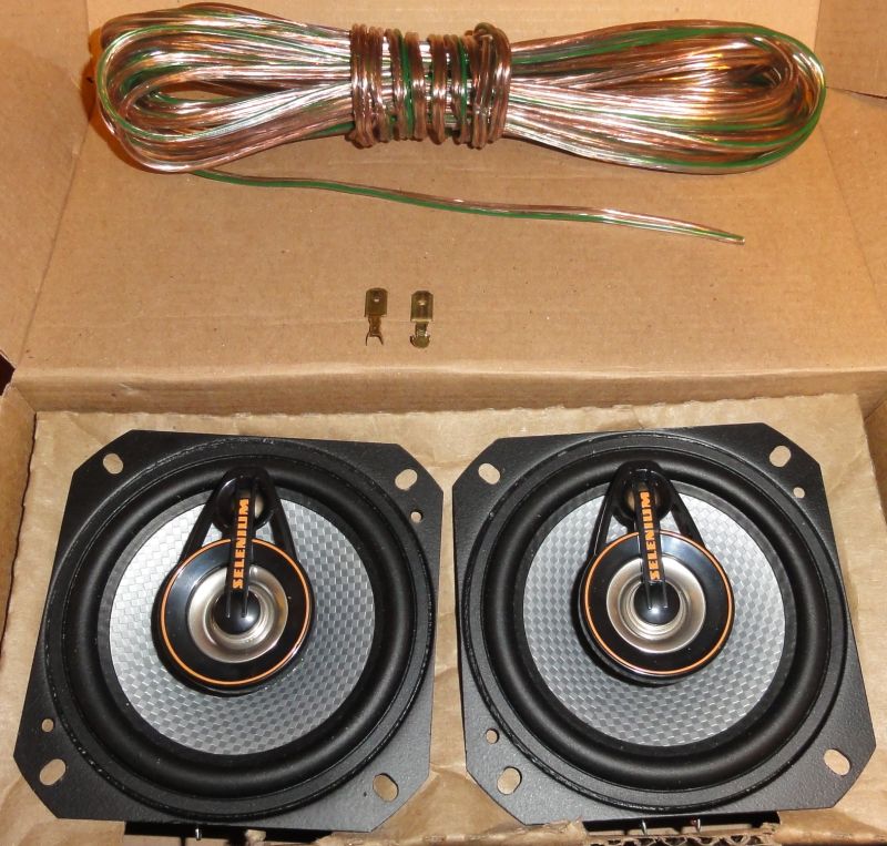 L&R New Kenwood 100W 10cm 2 Way Speakers for Suzuki Jimny JB23/JB33/JB43 