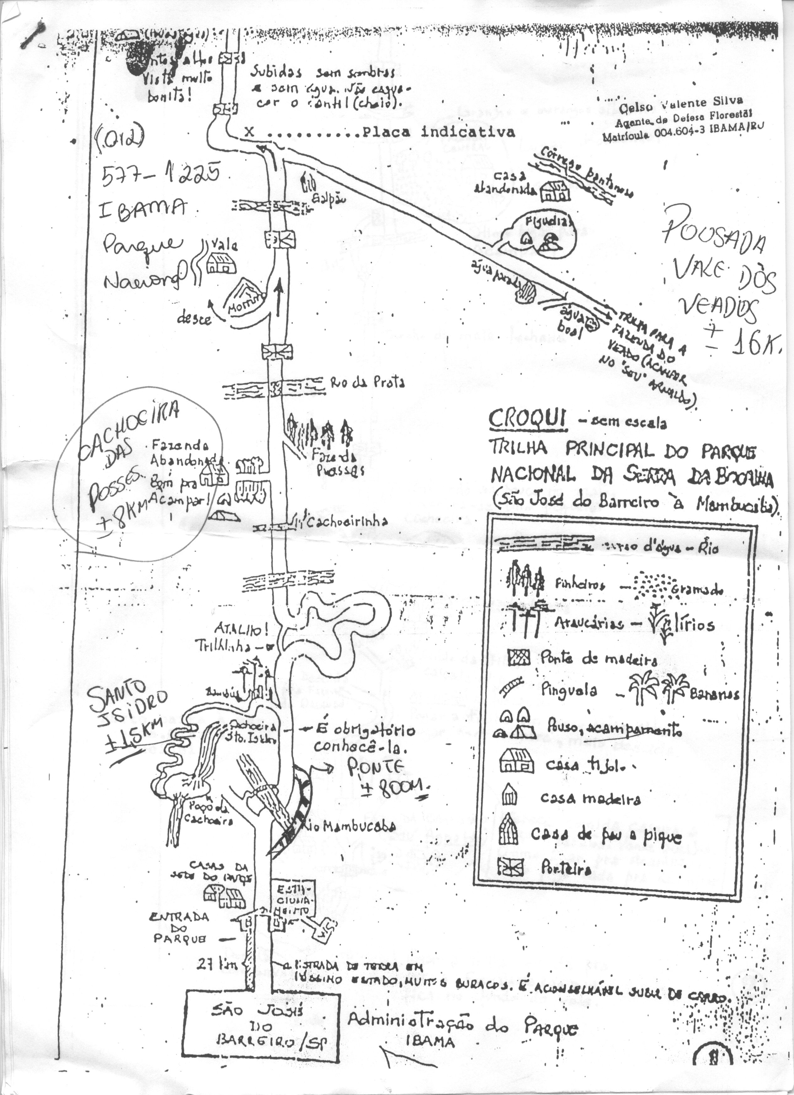 Mapa Trilha do Ouro - 1 de 4