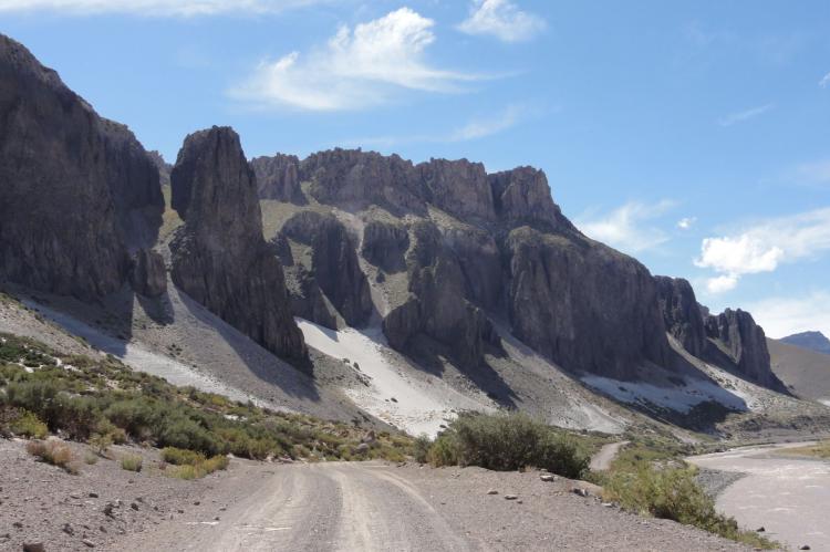Way to the paso Vergara
