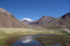 View from the Horcones Lake (2800m)